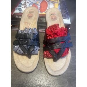 Earth Spirit Women's 10 Thong Sandals Gelron Sole.